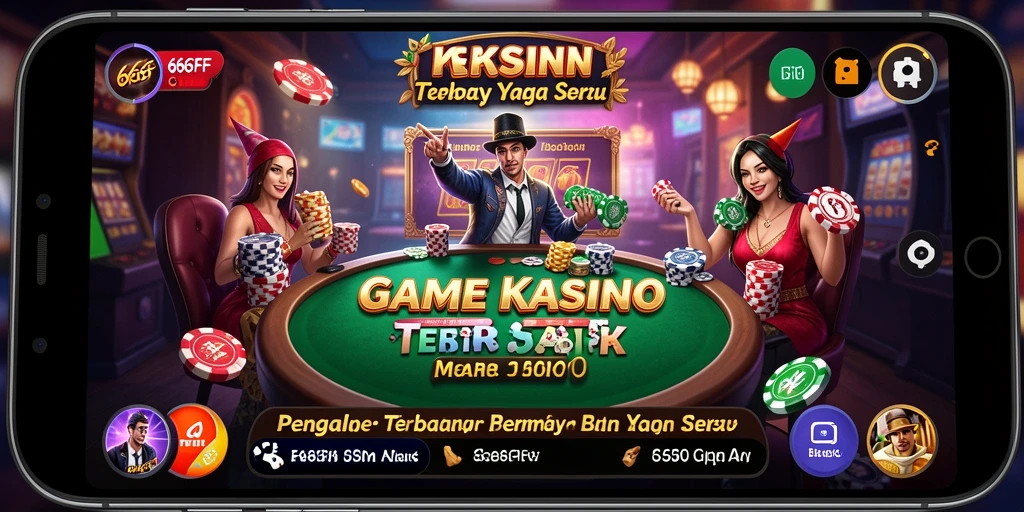 Tampilan gameplay Kasino yang seru dan mengasyikkan di 666FF.