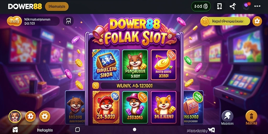 Tampilan gameplay DOWER88 yang menegangkan dan mengasyikkan
