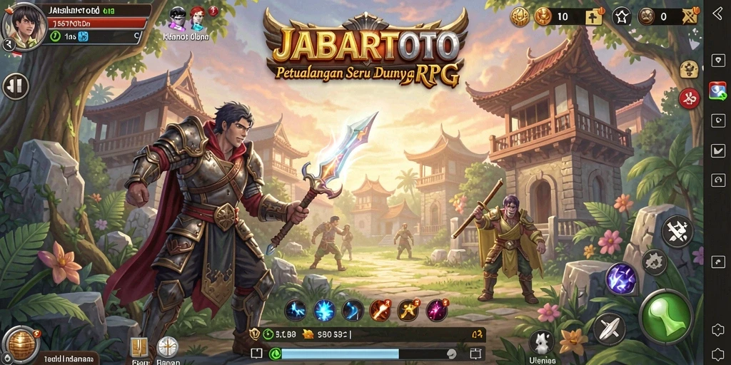 Gambaran mendalam gameplay JABARTOTO dengan aksi RPG yang seru.