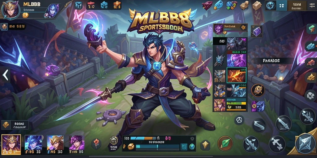 Tampilan gameplay menarik dari aplikasi Sportsbook MLBB8.