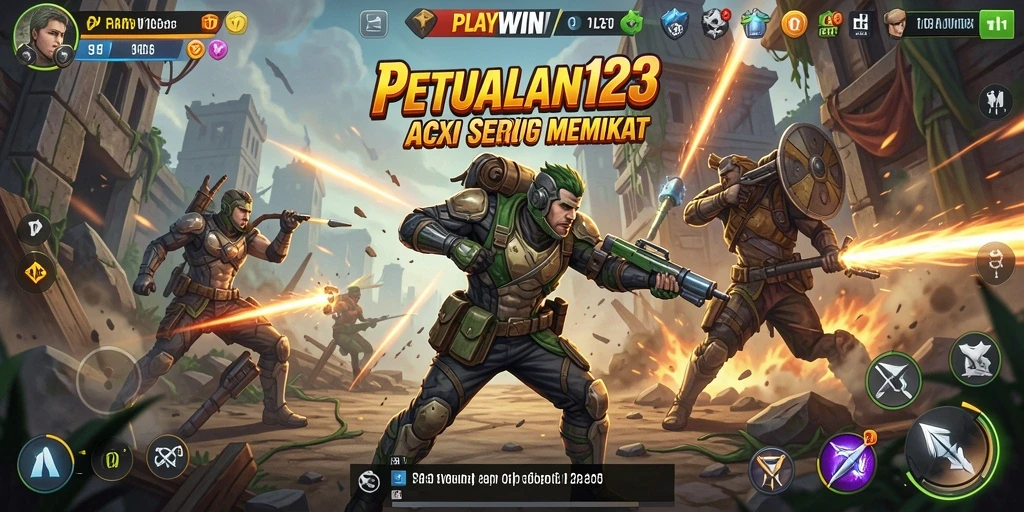 Gameplay seru dan menegangkan di dunia PLAYWIN123.