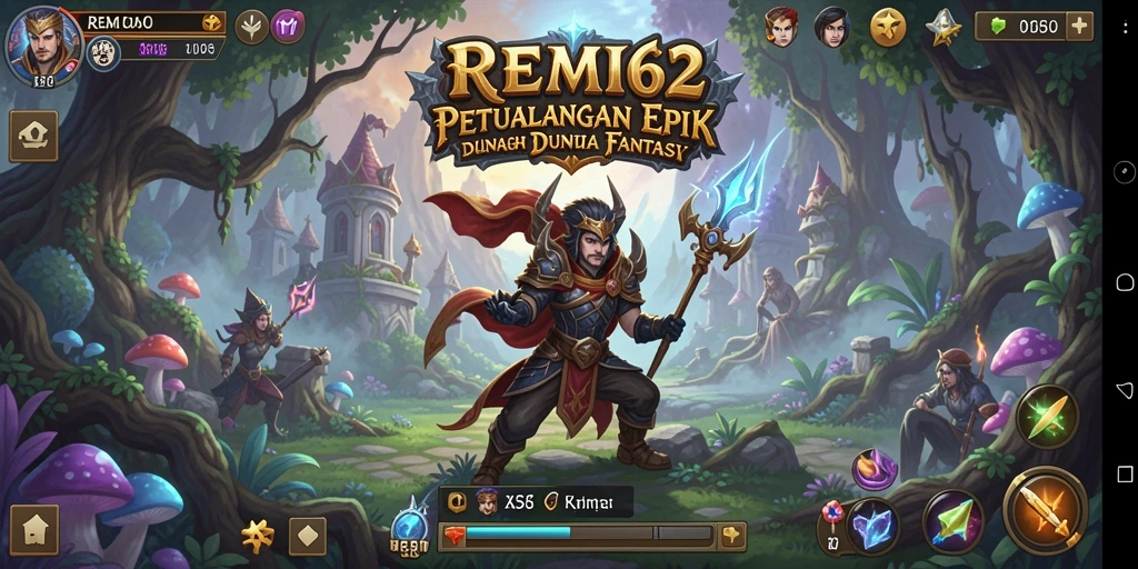 Tampilan gameplay RPG yang menakjubkan dari REMI62.