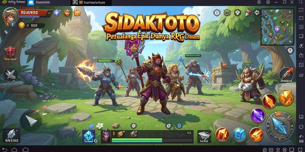 Screenshot gameplay <strong>SIDAKTOTO</strong> yang menunjukkan aksi pertempuran yang mendebarkan.