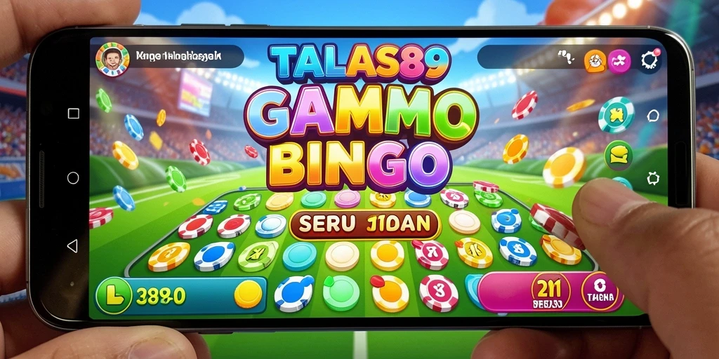 Tangkapan layar gameplay <strong>TALAS89</strong> yang menampilkan keseruan bermain bingo.